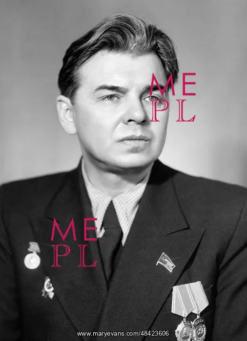 : Writer Leonid Leonov, 1950 : Writer Leonid Leonov, 1950