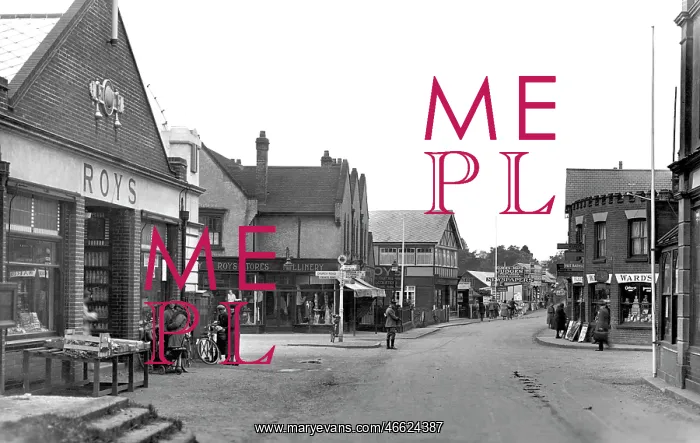  : Wroxham, the Village c1940