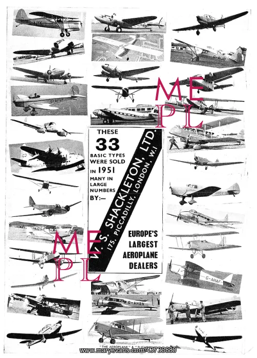 : W.S.Shackleton Aircraft Dealers : W.S.Shackleton Aircraft Dealers