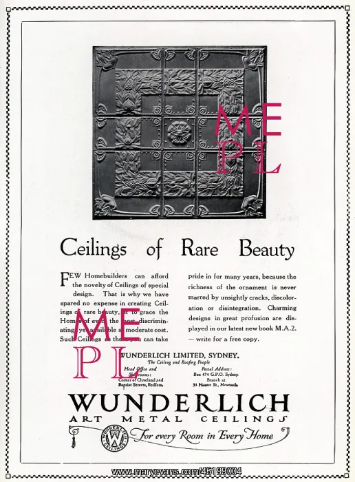 : Wunderlich Limited Advertisement : Wunderlich Limited Advertisement