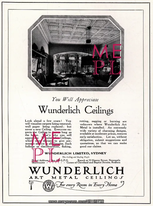 : Wunderlich Limited Advertisement : Wunderlich Limited Advertisement