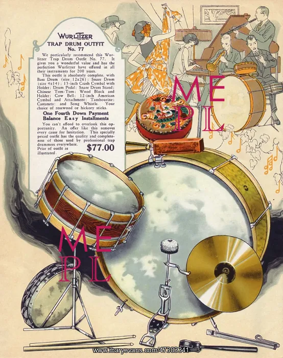 : WURLITZER DRUMS : WURLITZER DRUMS