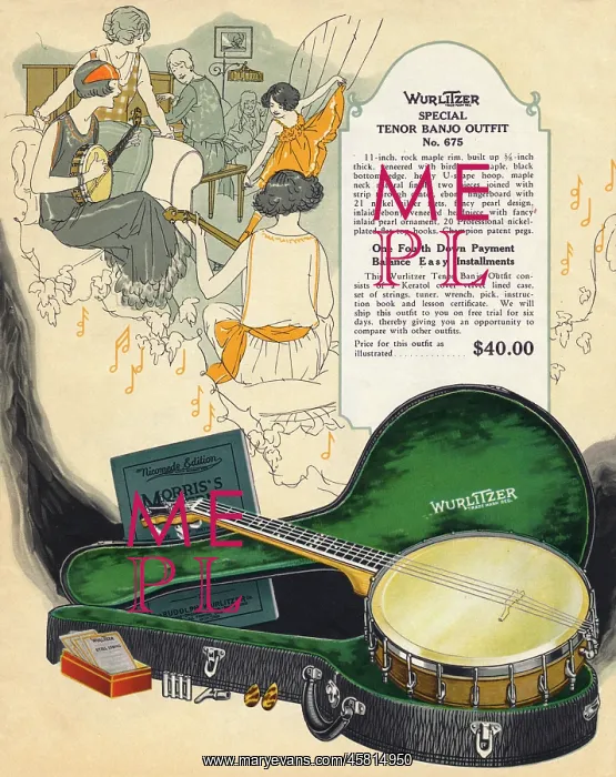  : WURLITZER TENOR BANJO
