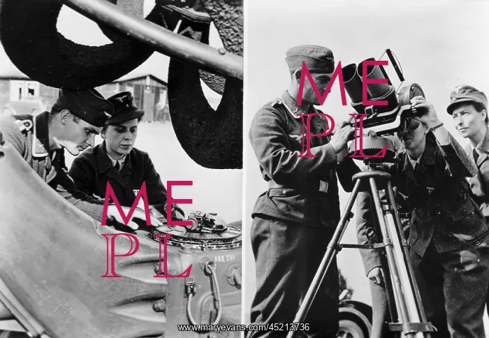 : WW II - women at the front 1944 : WW II - women at the front 1944