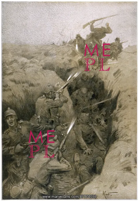 : WW1 / 1914 / TRENCH / CHAMPAGN : WW1 / 1914 / TRENCH / CHAMPAGN