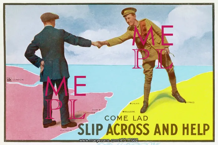  : WW1 / 1915 / RECRUIT POSTER