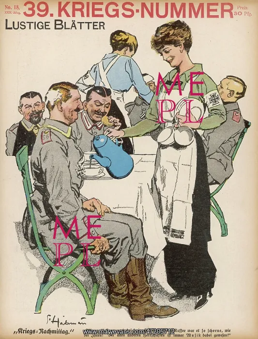 : WW1 / 1915 / WOUNDED GERMANS : WW1 / 1915 / WOUNDED GERMANS