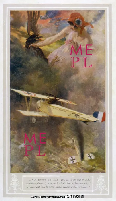  : WW1 / 1917 / AIR / GUYNEMER