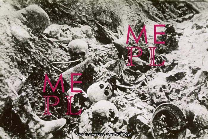  : WW1 / 1919 / TRENCH SKELETON