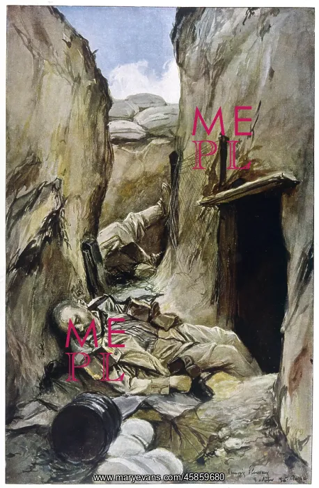 : WW1 / 8OCT15 / TRENCH / PERTHE : WW1 / 8OCT15 / TRENCH / PERTHE