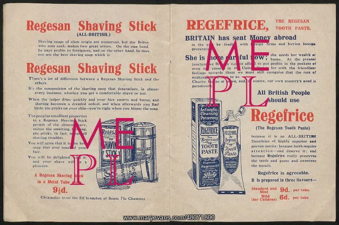 : WW1 - On Active Service, two pages : WW1 - On Active Service, two pages