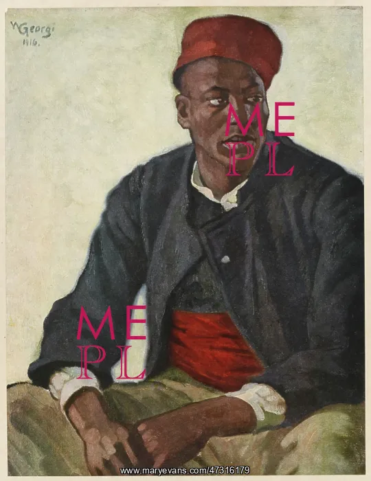 : WW1 ALGERIAN SOLDIER : WW1 ALGERIAN SOLDIER