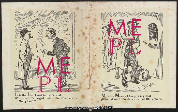 : WW1 - An Alphabet of the War - L and M : WW1 - An Alphabet of the War - L and M