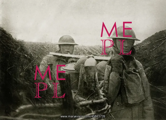 : WW1 - American Troops at the front : WW1 - American Troops at the front