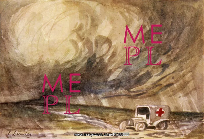  : WW1 / C 1916 / AMBULANCE