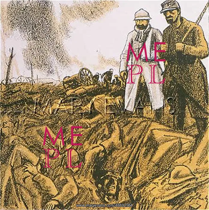 : WW1 CARTOON / BATTLEFIELD : WW1 CARTOON / BATTLEFIELD
