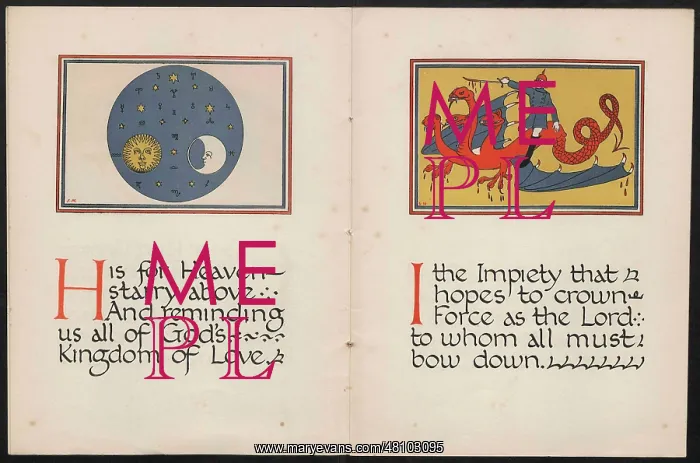 : WW1 - The Child's ABC of the War - H and I : WW1 - The Child's ABC of the War - H and I