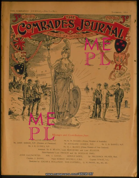 : WW1 - The Comrades Journal : WW1 - The Comrades Journal
