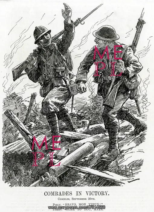 : WW1 - Comrades in victory : WW1 - Comrades in victory