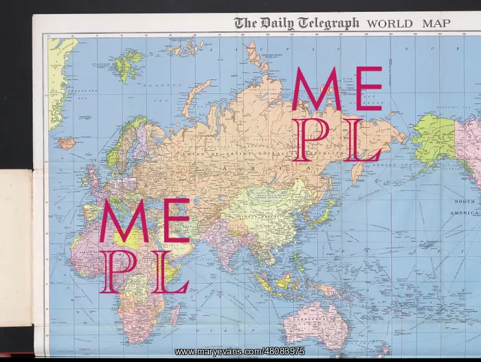 : WW1 - The Daily Telegraph World Map : WW1 - The Daily Telegraph World Map