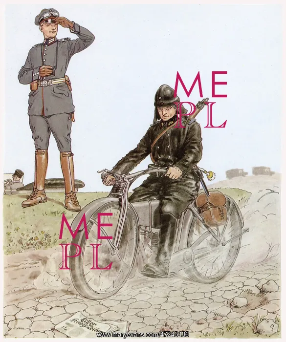: WW1 / DESPATCH RIDER : WW1 / DESPATCH RIDER