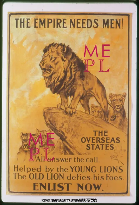  : WW1 - The Empire Needs Men! Enlist Now