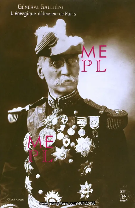 : WW1 - General Gallieni - The Energetic Defender of Paris : WW1 - General Gallieni - The Energetic Defender of Paris