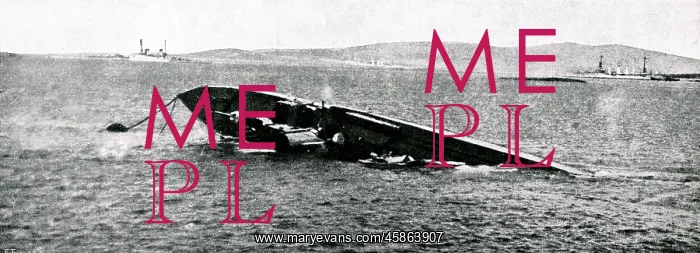 : WW1 - German fleet scuttled at Scapa Flow, Scotland, UK : WW1 - German fleet scuttled at Scapa Flow, Scotland, UK