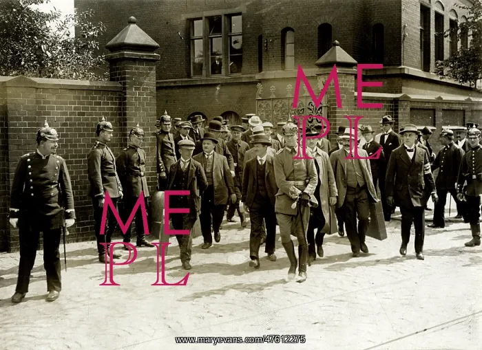 : WW1 - German Recruitment Day, 1914 : WW1 - German Recruitment Day, 1914