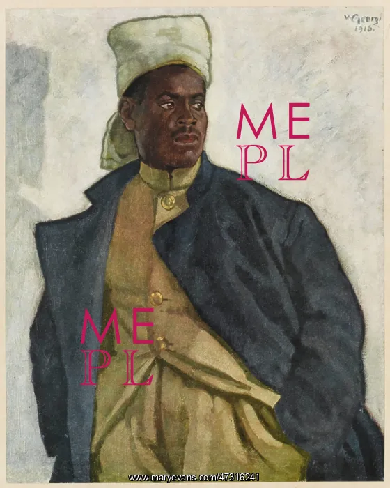 : WW1 GUADELUPE SOLDIER : WW1 GUADELUPE SOLDIER