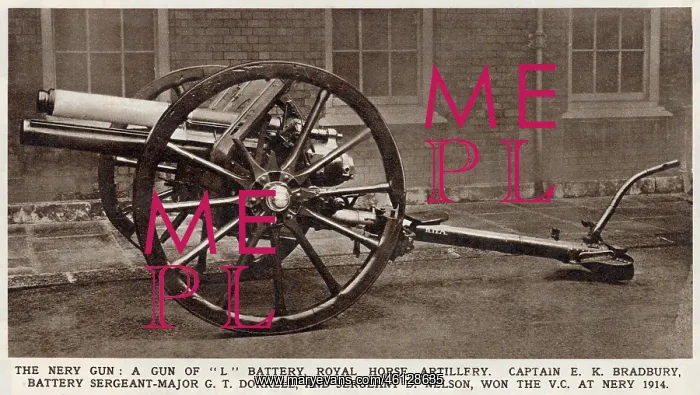 : WW1 - Gun - L Battery at Nery : WW1 - Gun - L Battery at Nery