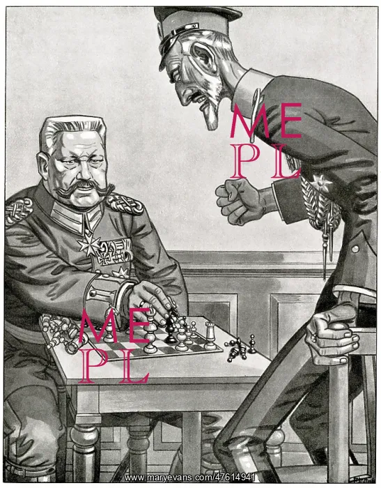 : WW1 - Hindenburg checkmates the Russians : WW1 - Hindenburg checkmates the Russians