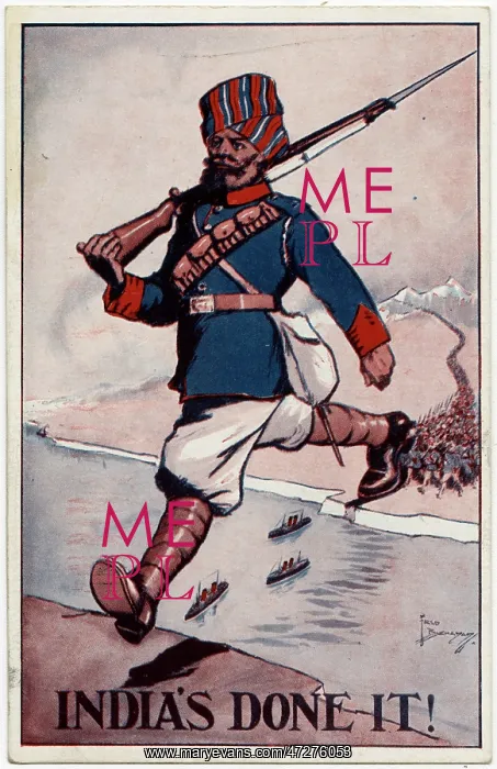  : WW1 - India joins the war