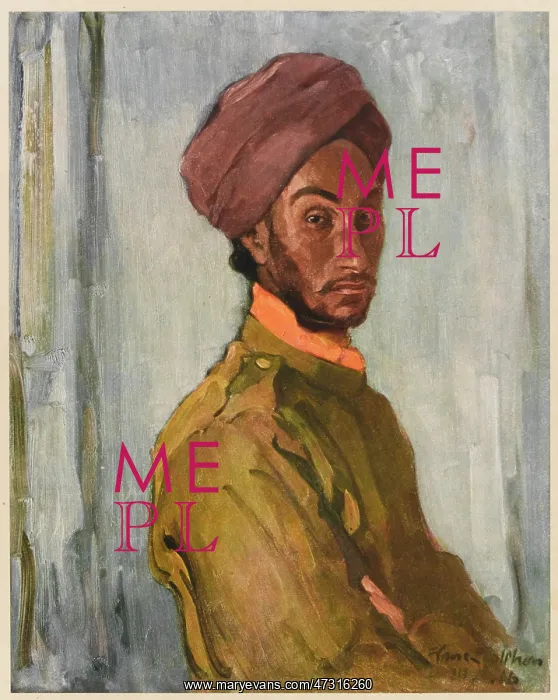 : WW1 INDIAN SOLDIER : WW1 INDIAN SOLDIER