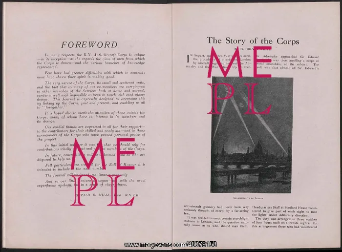 : WW1 - The Journal of the RN Anti-Aircraft Corps : WW1 - The Journal of the RN Anti-Aircraft Corps
