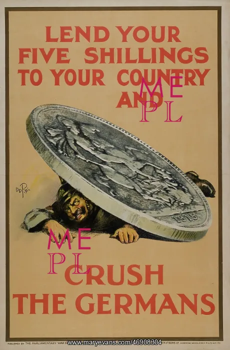 : WW1 - Lend Your Five Shillings : WW1 - Lend Your Five Shillings