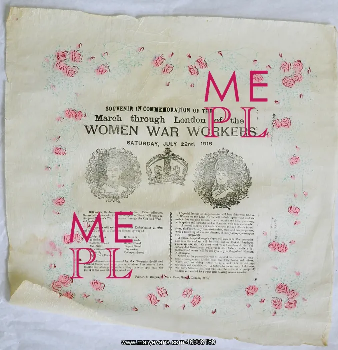 : WW1 - Linen Napkins : WW1 - Linen Napkins