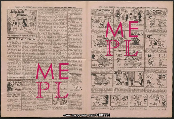 : WW1 - Merry and Bright, 18 May 1918, two pages : WW1 - Merry and Bright, 18 May 1918, two pages