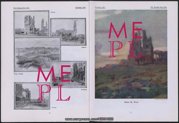 : WW1 - The Message from Mars, two pages : WW1 - The Message from Mars, two pages
