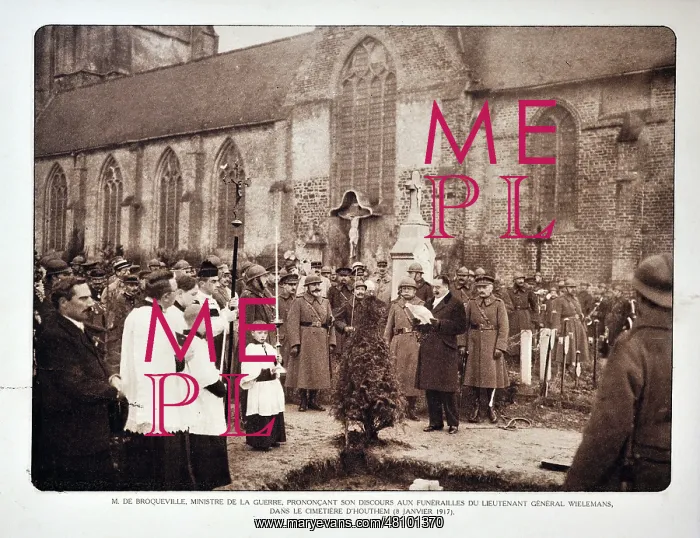: WW1 - Minister of War Charles de Broqueville : WW1 - Minister of War Charles de Broqueville