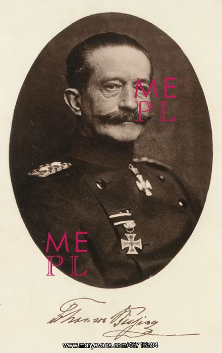 : WW1 - Moritz Ferdinand Freiherr von Bissing : WW1 - Moritz Ferdinand Freiherr von Bissing