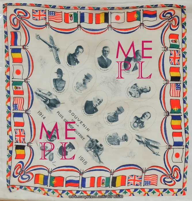  : WW1 - Napkin