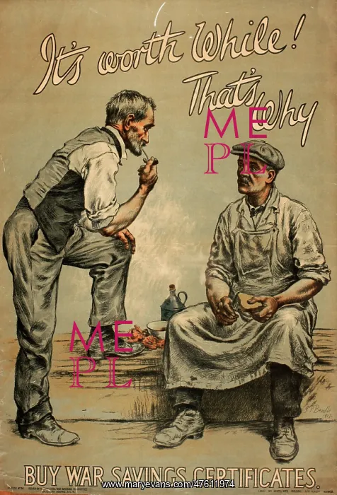  : WW1 National Savings poster