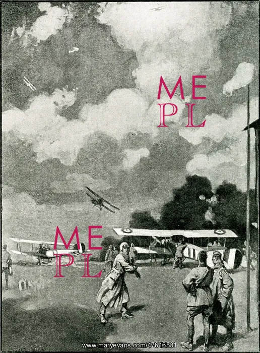 : WW1 - News of an air raid, 1917 : WW1 - News of an air raid, 1917