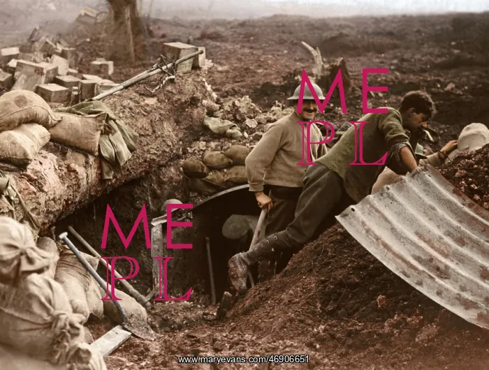 : WW1 - Passchendaele in colour : WW1 - Passchendaele in colour
