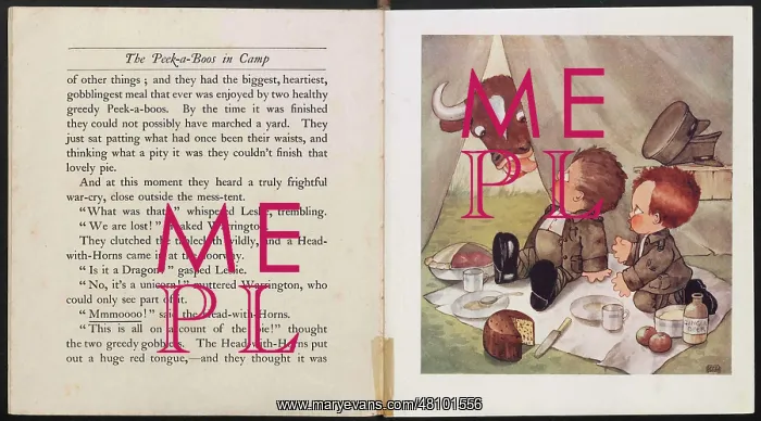 : WW1 - The Peek-A-Boos in Camp : WW1 - The Peek-A-Boos in Camp