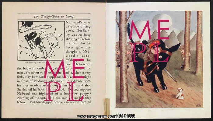 : WW1 - The Peek-A-Boos in Camp : WW1 - The Peek-A-Boos in Camp