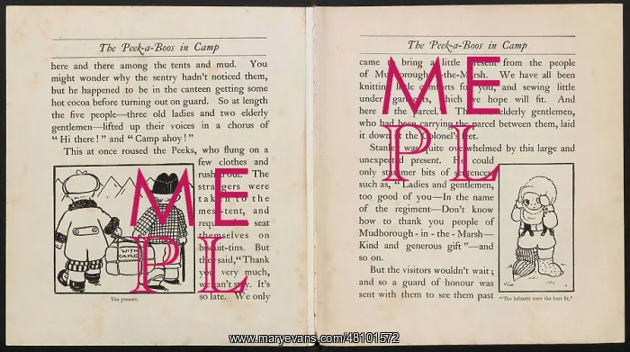  : WW1 - The Peek-A-Boos in Camp