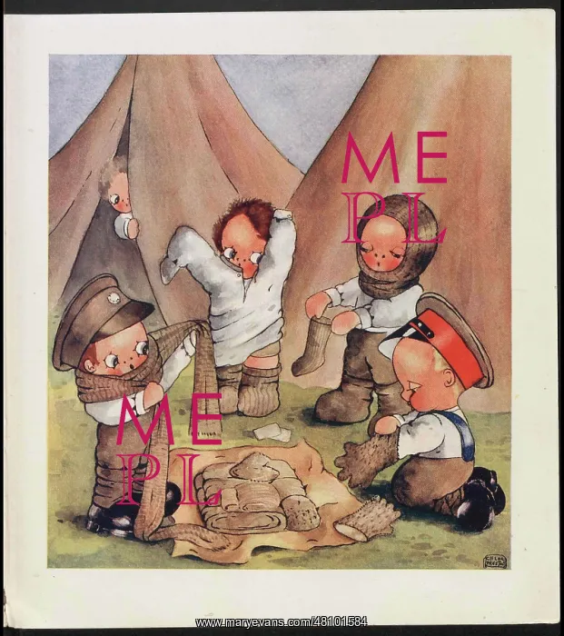 : WW1 - The Peek-A-Boos in Camp : WW1 - The Peek-A-Boos in Camp