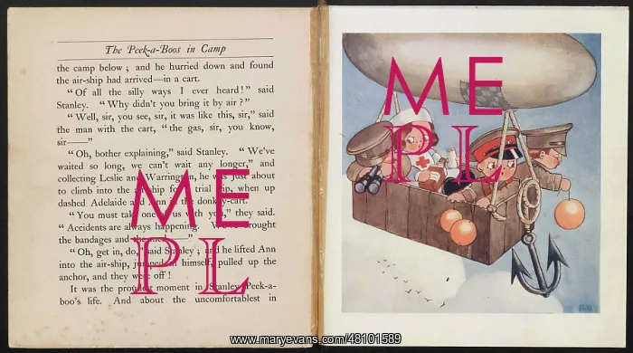 : WW1 - The Peek-A-Boos in Camp : WW1 - The Peek-A-Boos in Camp